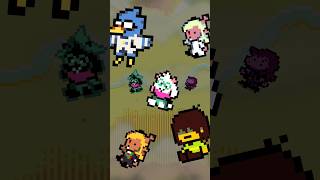 Deltarune Plushies Falling Under Different Sounds  #deltarune #memes #shorts