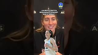 "I'm most excited to play New York" Kate Martin Q&A (Las Vegas Aces)