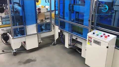 Automatic different carton box size sensing H type carton sealing machine box sealer line