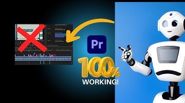 🔥Fix Text Based Video Editing not Working Adobe Premiere Pro-100% Fixed