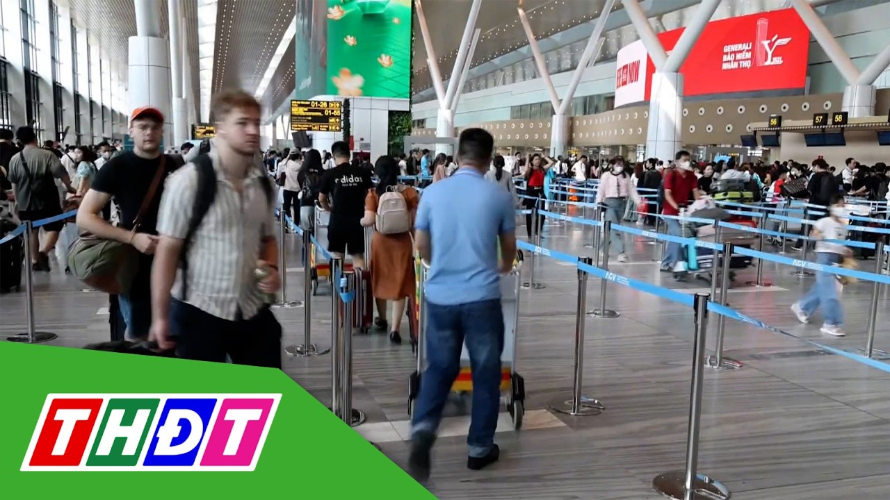 Mùng 5 Tết: Sân bay Tân Sơn Nhất dự kiến đón khoảng 170.000 khách | THDT