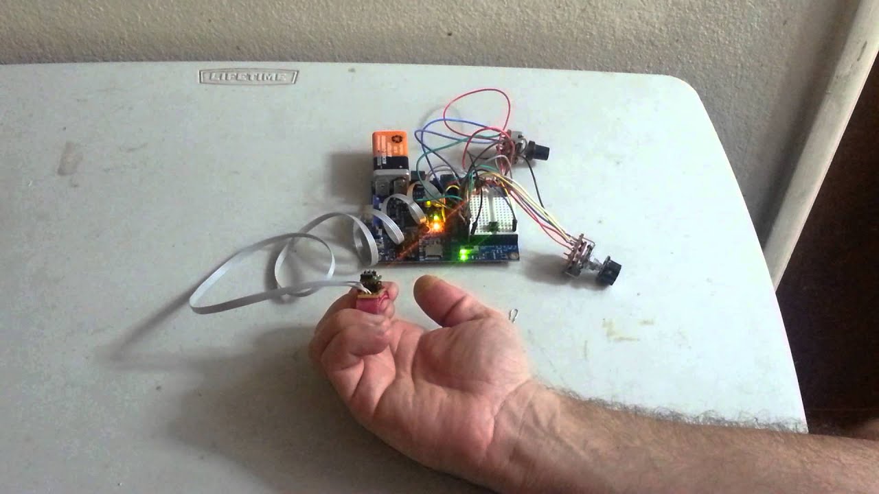 Accelerometer Switch Demo - YouTube