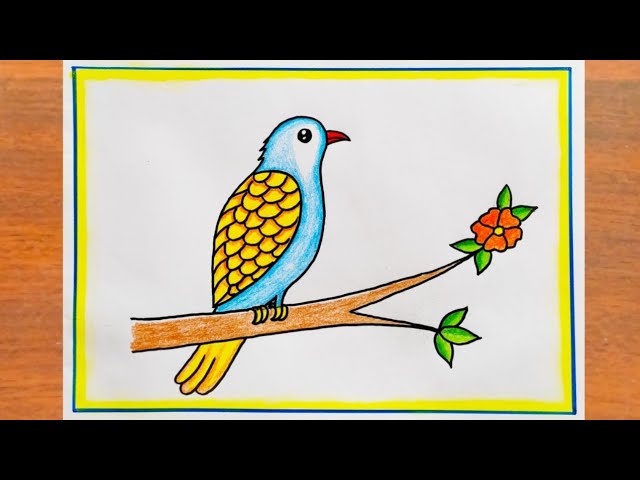 Chidiya' Gond Painting