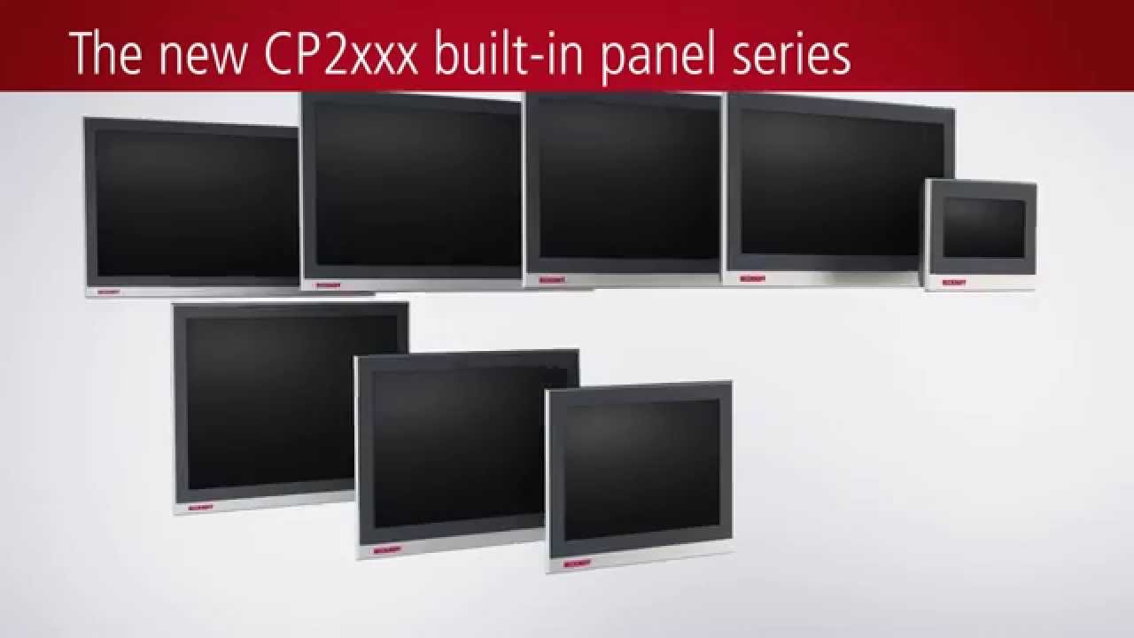 EN | CP2xxx built-in panel series from Beckhoff - YouTube