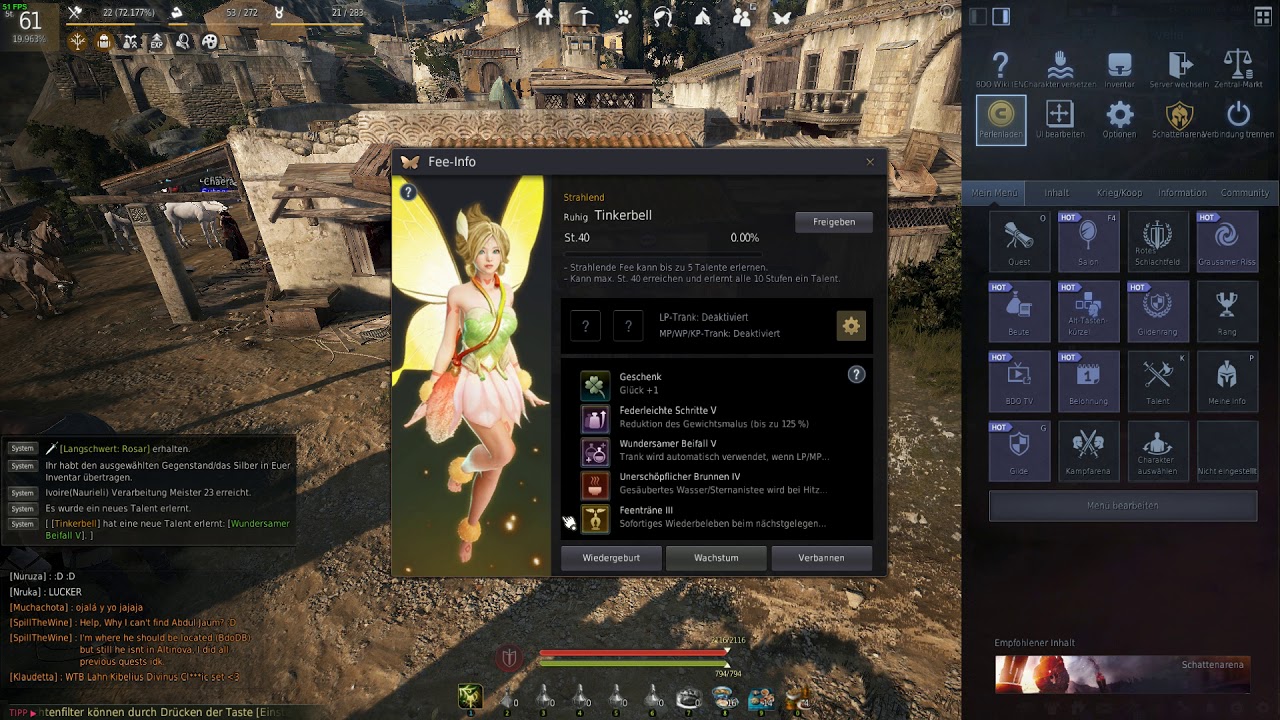 BDO t4 Fairy YouTube