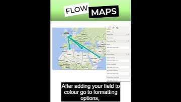 FLOW MAPS in Power BI #Shorts