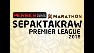Singapore Sepaktakraw Federation | Marathon Premier League 2018 | POLICE SA  vs   SK SEPAKTAKRAW screenshot 3
