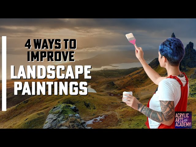 NEW Acrylic Landscape Painting for Beginners (4-week course) — Courses for  beginners and improvers