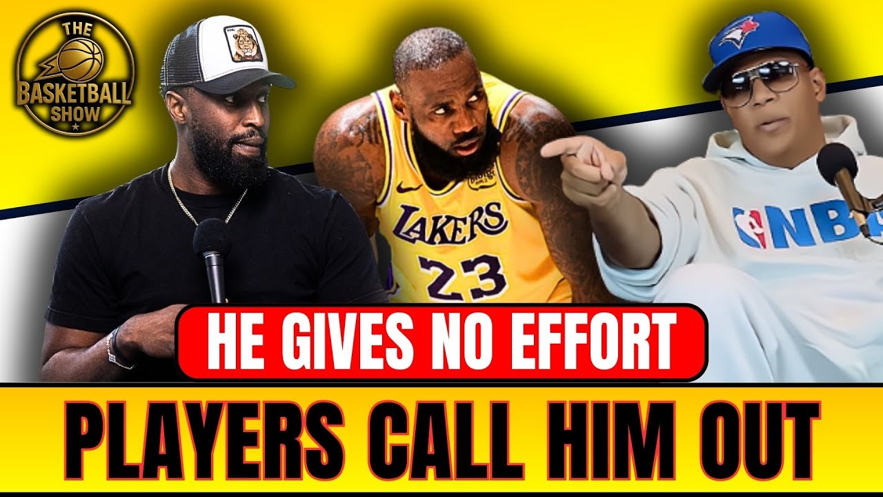 Игроки НБА раскритиковали Леброна Джеймса за вялую защиту и отсутствие усилий.