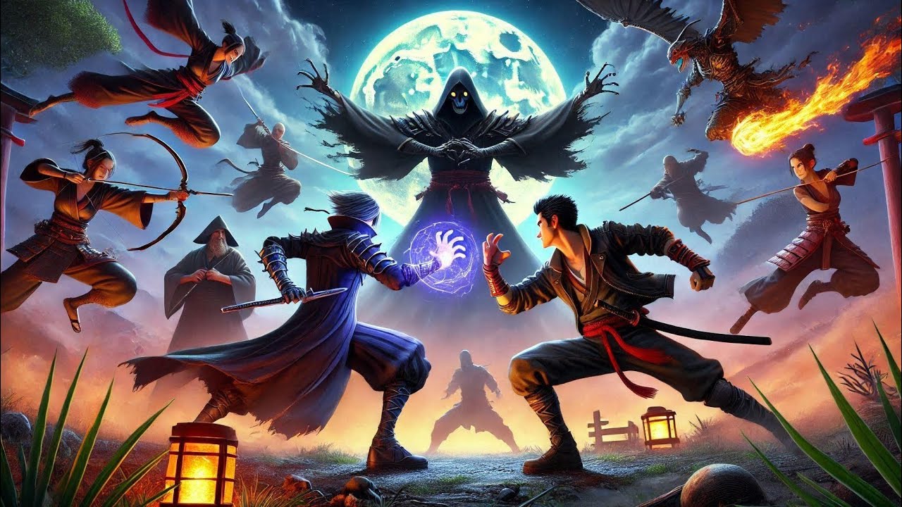 DEFEAT BOSS MASTER OKADA IN CHAPTER 5: SHADOW ISLAND OF SHADOW FIGHT 3!