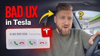 Bad UX Design: This Tesla UI Made Me Freeze