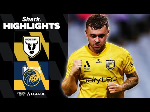 Macarthur Bulls v Central Coast Mariners | SHARK HIGHLIGHTS | Isuzu UTE A-League 2025-26 | Round 20 — football highlights