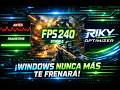 🎮 Windows 10 y 11 para VIDEOJUEGOS al MÁXIMO  Más FPS + FSR4 + Optimización EXTREMA SIN Windows Lite