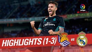 Highlights Real Sociedad vs Real Madrid (1-3)