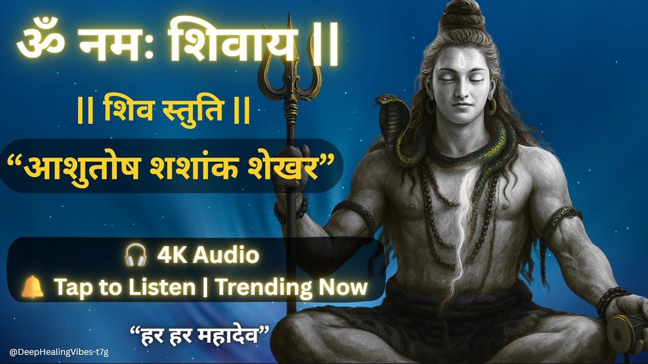 Shiv Stuti | आशुतोष शशाँक शेखर | Powerful Lord Shiva Stuti with Lyrics ...