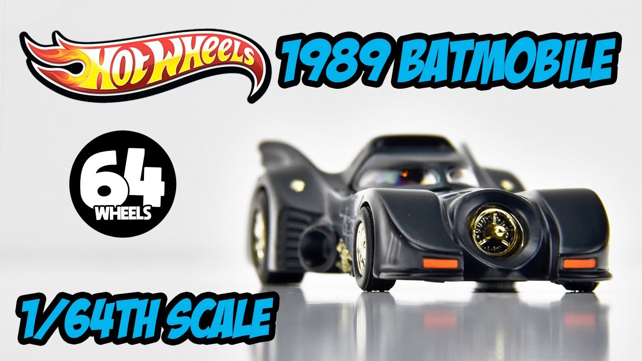 The Raddest 1/64th Scale Hot Wheels 1989 Batmobile Ever -- w/Removable  Canopy! - YouTube