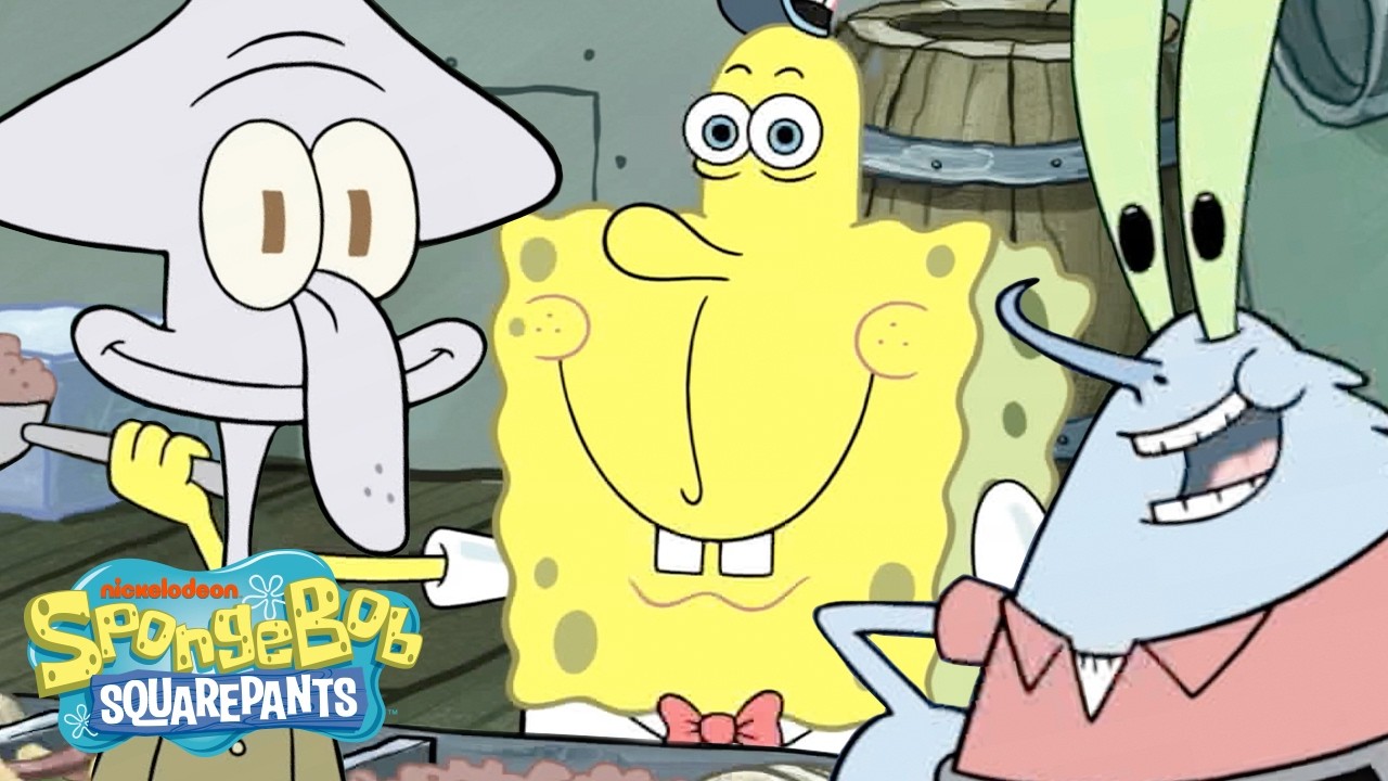 SpongeBob in an Alternate Universe 🌮 | Full Scene | SpongeBob
