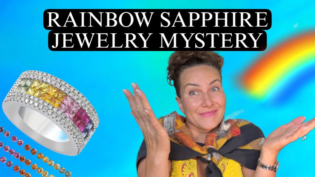 Don’t buy rainbow sapphire jewelry until you watch this 