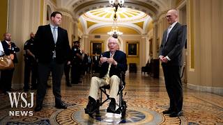 Sen. Mitch McConnell Returns to Capitol After Three Months | WSJ News