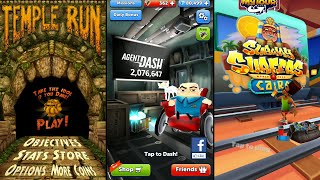 Temple Run Vs Agent Dash Vs Subway Surfers Cairo - Endless Run Gameplay screenshot 3