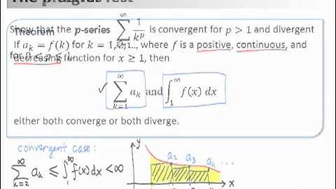 Harmonic and p-series