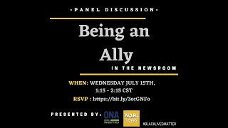 Being An Ally In the Newsroom