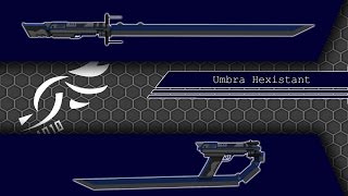 'Umbra Hexistant' - RWBY OC Weapon (Commission)