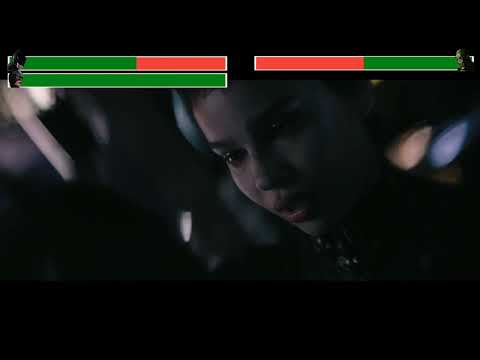 The Batman & Catwoman vs. Riddler Goons with healthbars