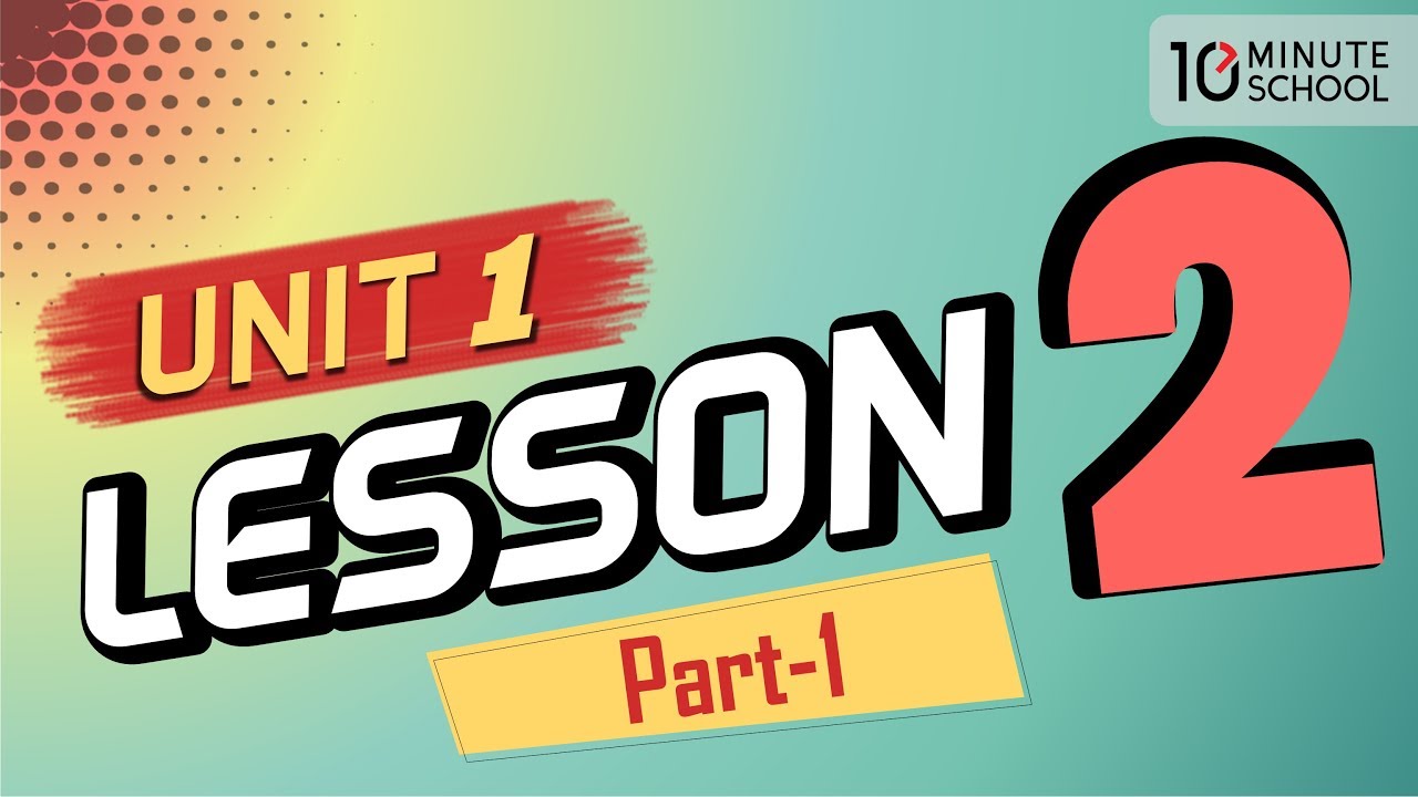 06. Unit: 01 Lesson: 02 Part: 01 [SSC] chemistry jobs