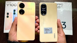 Oppo F23 5G Vs Vivo Y100 5G Full Comparison | Camera, Speed And Battery Test !