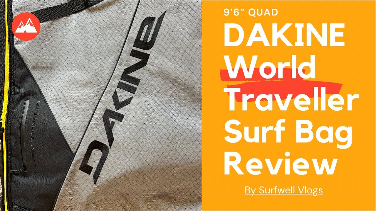 Dakine World Traveler Bag Review 9'6" Quad YouTube