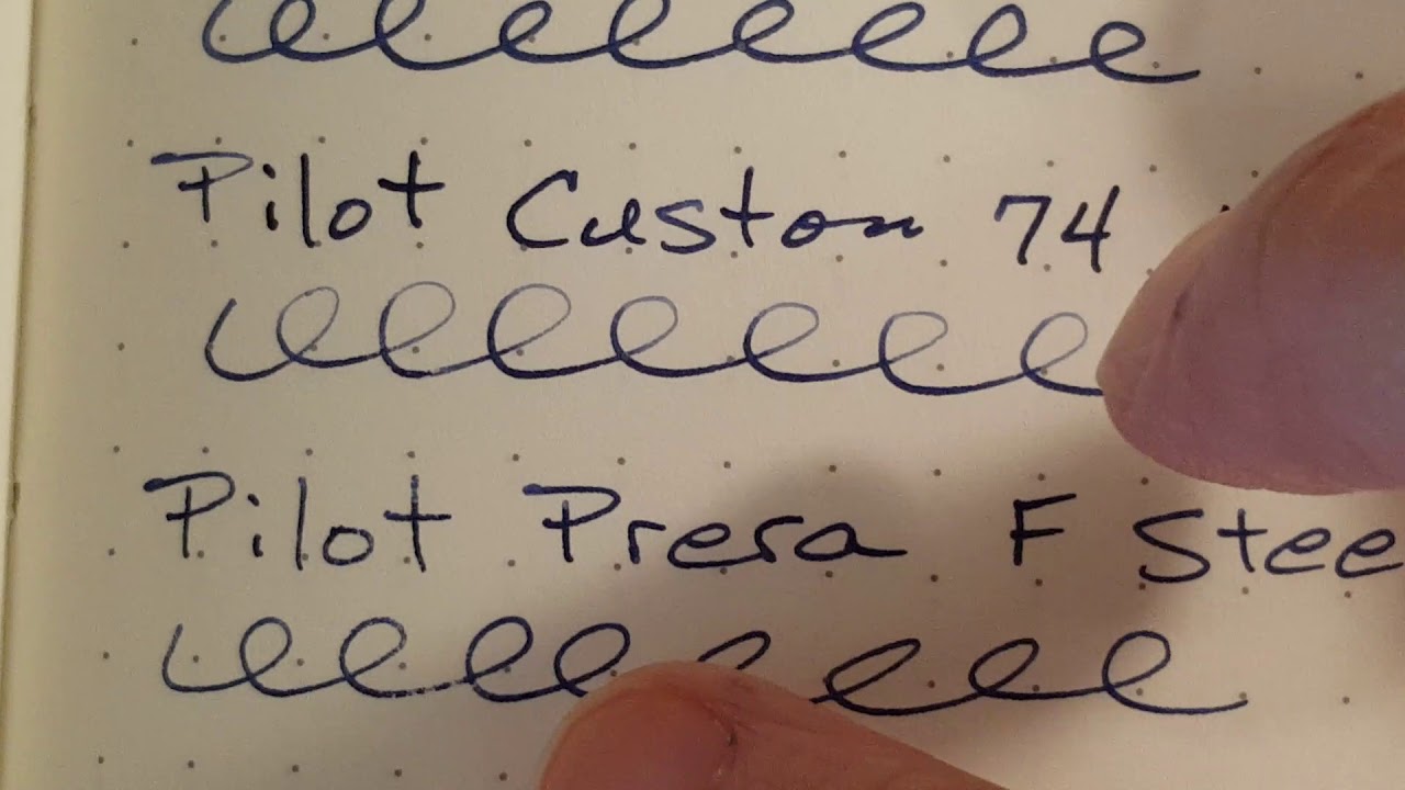 Gold vs Steel Fountain Pen Nibs YouTube