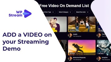 How to ADD a VIDEO on your Website | Streaming Demo