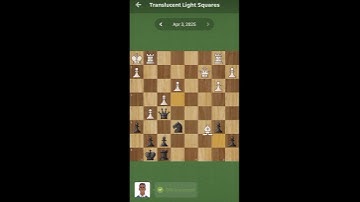 Solving daily chess puzzle @ chess.com April 3, 2025 #chesscom #chesspuzzle #chessgame