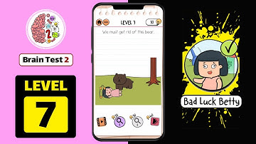 Brain Test 2 Level 7 Bad Luck Betty Walkthrough or Answer