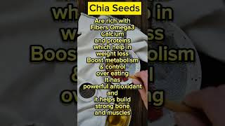 amazing health Benefits of chia seeds for Weight loss