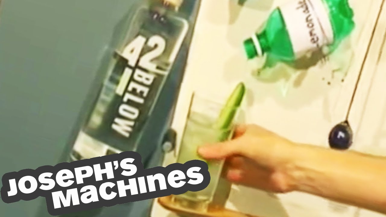 The Cocktail Maker (Rube Goldberg) Joseph's Machines YouTube