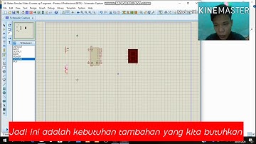 Tutorial Praktek Counter Up 7 Segment menggunakan Aplikasi Proteus 8 Pro