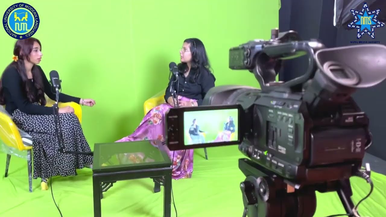 Behind the scenes | Construction of Studio 25 | NUML Lahore Studio | Highlights | Media & Comm Deptt