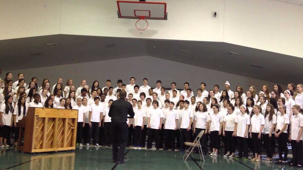 Rosa International Middle School 8th Grade Chorus Sing Out A New Song