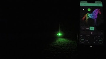 Particle addressable LEDs with Blynk app control