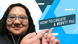 Coding for Beginners: Creating a WebVTT File screenshot 2