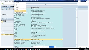 SAP ISU: Just Type EFAK and you will know all the Transaction Codes for ISU-Invoicing in SAP.