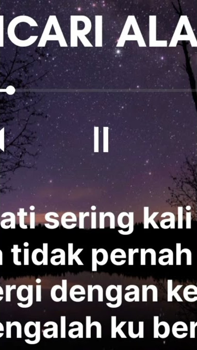 MENCARI ALASAN - EXIST - LIRIK ( LIVE COVER INDAH YASTAMI )