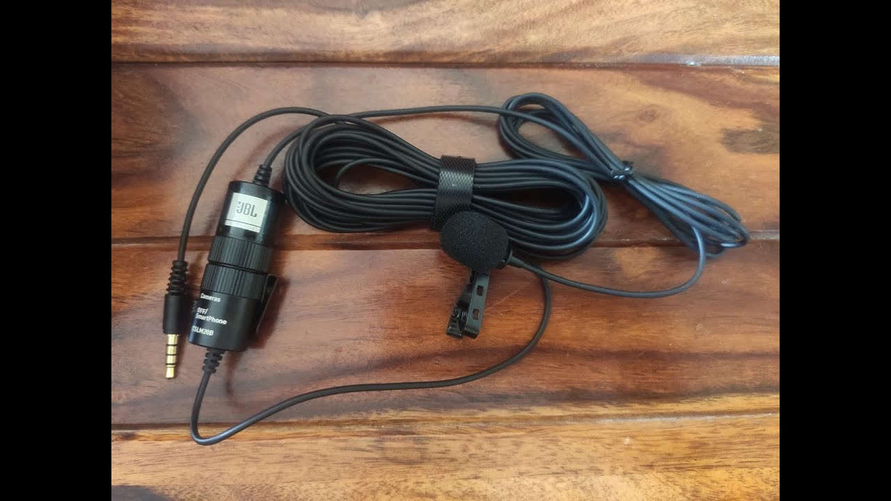 JBL Commercial CSLM20B Microphone Unboxing