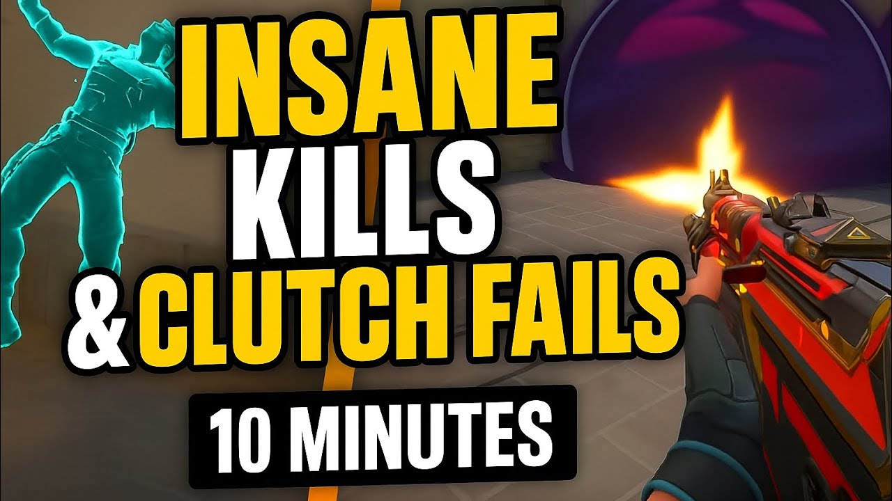 INSANE Valorant Montage 🤯 | Godlike Kills + Epic Clutch Fails (Must ...