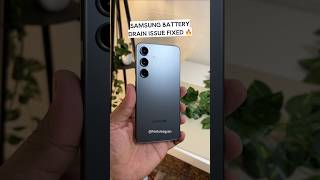 Samsung Battery Drain Fix 🔋 Only 1 Settings⚡ #shorts #samsungtips