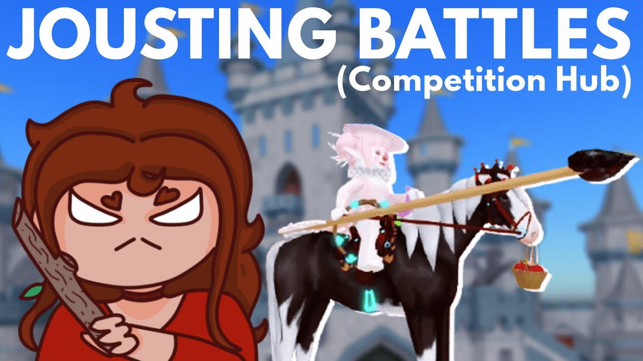 They Added JOUSTING BATTLES To The COMPETITION HUB in WILD HORSE ISLANDS on ROBLOX