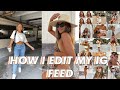 HOW I EDIT MY IG PICS + NEUTRAL AESTHETIC FEED | @VALELOREN