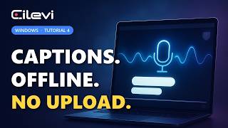 Offline Captions for Screen Recordings | Cilevi Tutorial 4 screenshot 4